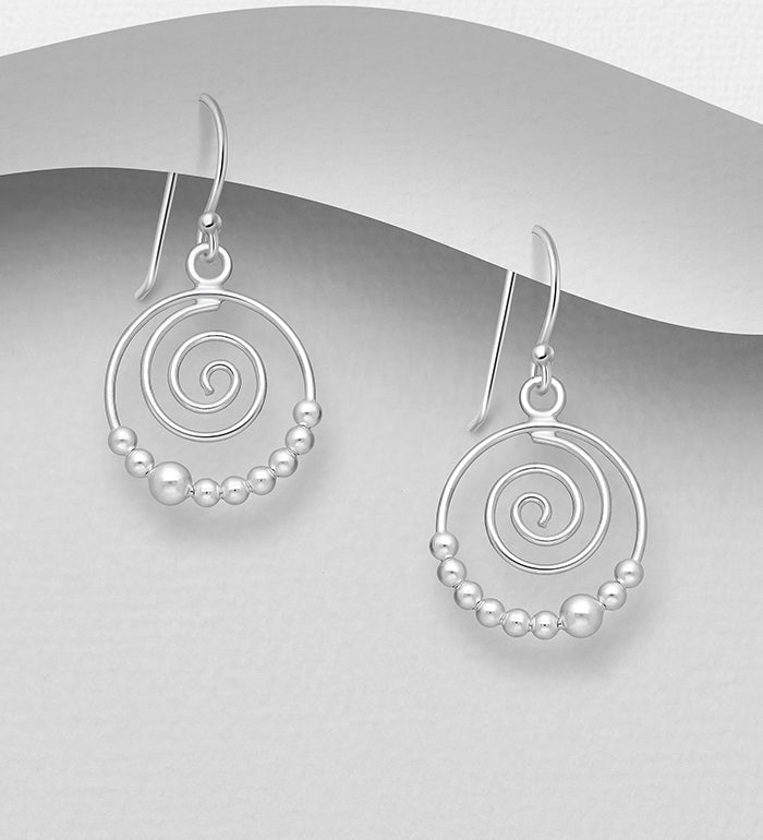 Sterling Silver Ball Earrings